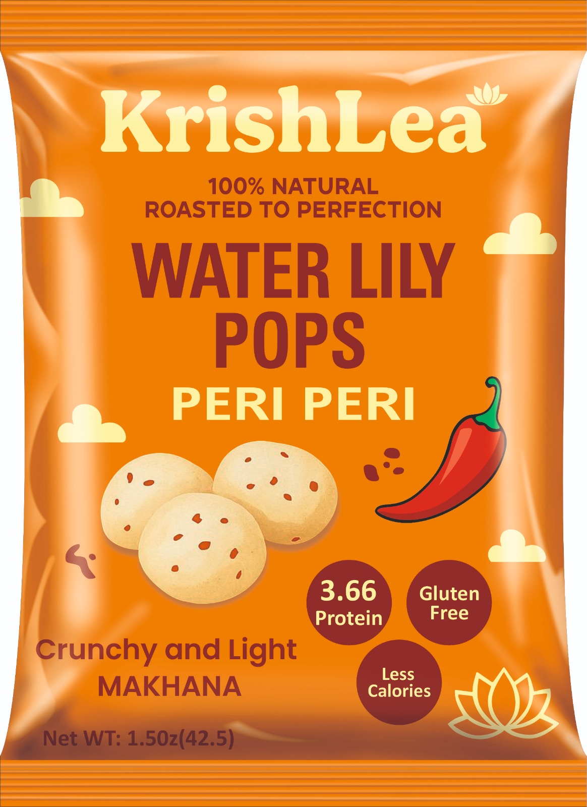 Krishlea Peri Peri makhana pack